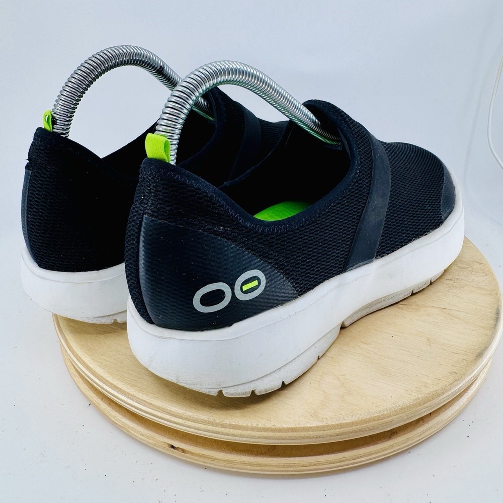 OOFOS OOmg Sport Low Recovery Shoes Women's 9 Black Slip On Walking Comfort - Picture 4 of 6